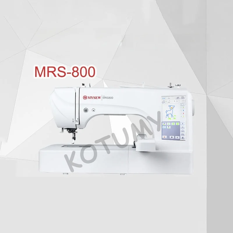 MRS800 Sewing & Embroidery Machine, 11 Languages, 312 Built-in Pattern, Computerized, 7