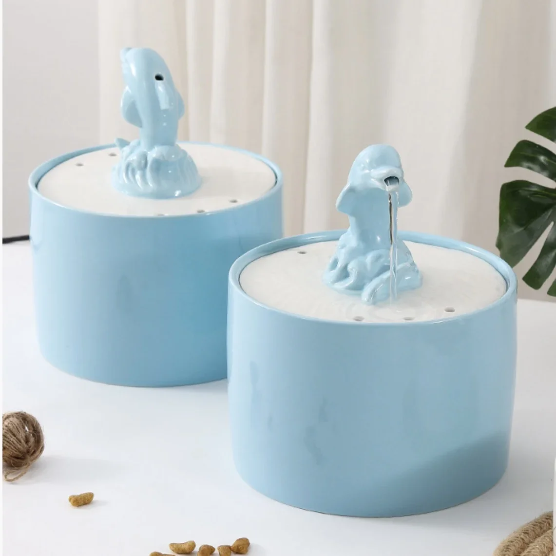 

# 2022 New Ceramic Smart Cat Water Dispenser Pet Fountain Cat And Dog Water Drinking Automatic Pet Water Dispenser #