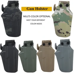 9mm .40 .45 Gun Holster Tactical Right Hand Pistol Case P229 Universal Handgun Bag Hunting Gun Leg Holster