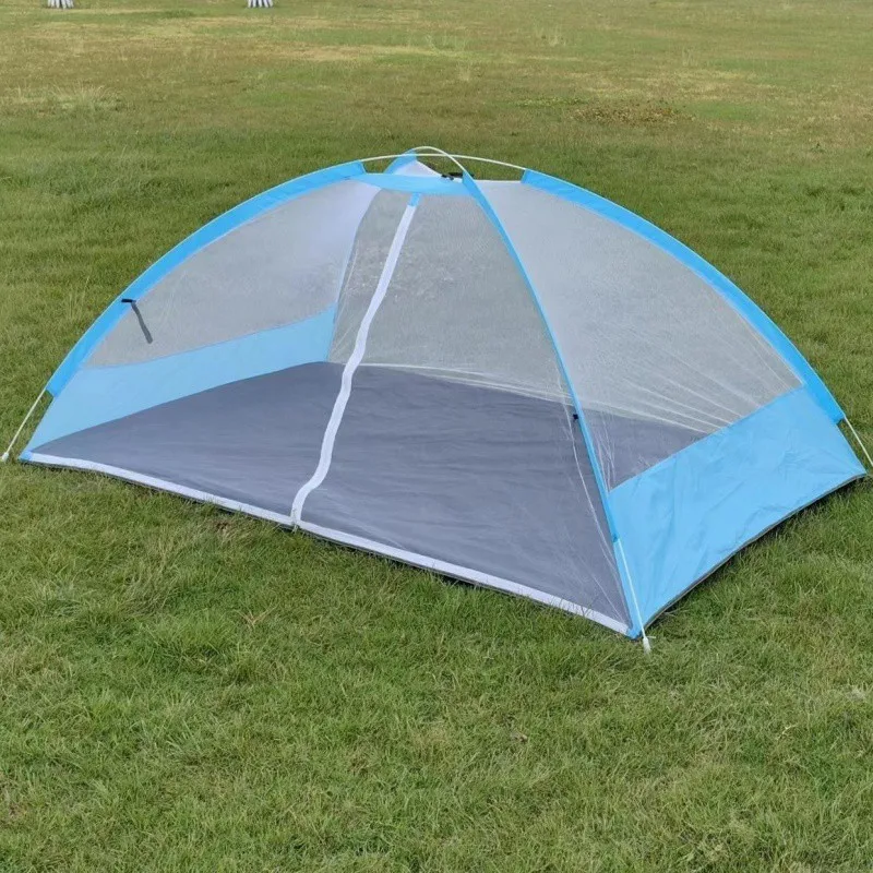 Outdoor Mosquito Net Free Installation Camping Travel Ground Laying Portable Foldable Repellent Single Double Anti-mosquito