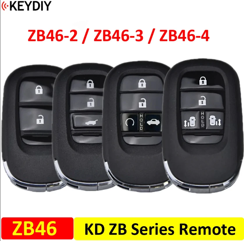 مفتاح السيارة الذكي الأصلي د ، ZB46 ، من من نوع KEYDIY ، سلسلة kb ، ZB ، نمط Lexury ، مناسب ، أكثر من الطرز