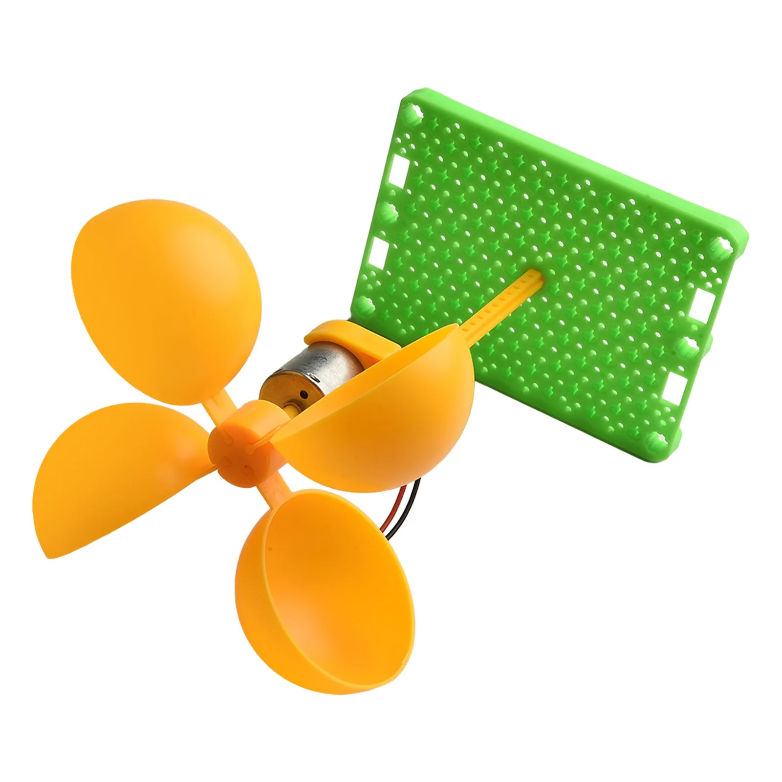 DIY Wind Power Generator Kit with Brushless Motor Holder Blades and Tail to Enhance Learning in Physics and Renewable Energy