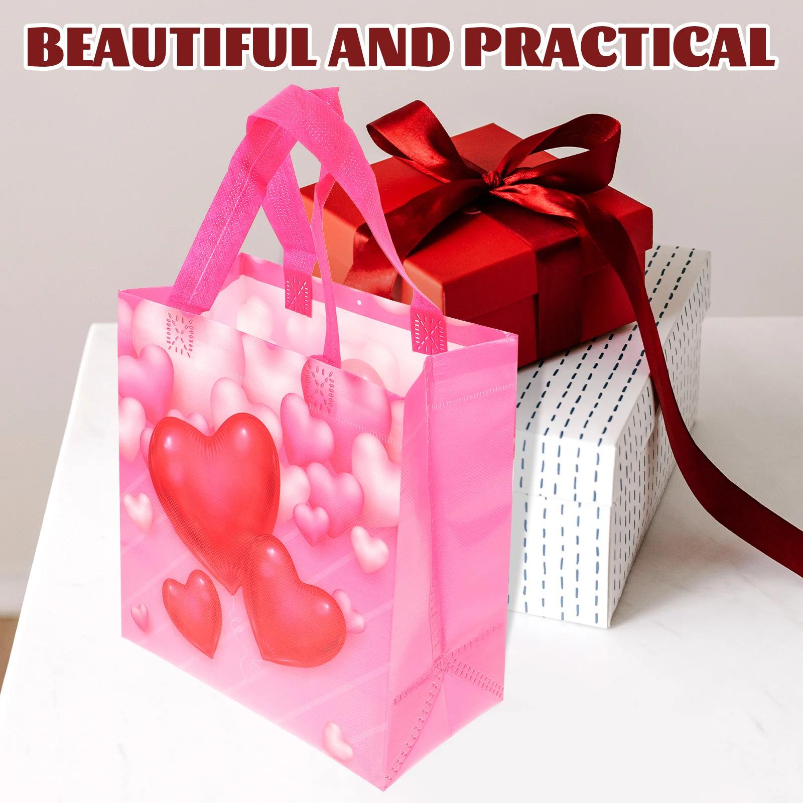 

8 Pcs For Festival Wedding Wedding Gift For Presents Empty Containers Gift Container Party Favor Bags Storage Bags