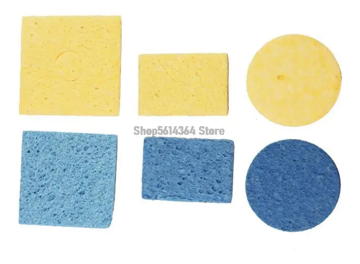 

5pcs Soldering Solder Iron Tip Sponge Welding Cleaning Pads