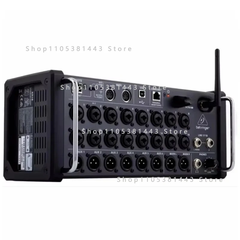 Mezclador Digital de 12 Canales para Tablets iPad/Android con 16 Preamplificadores Midas Programables XR18 de 18 Canales