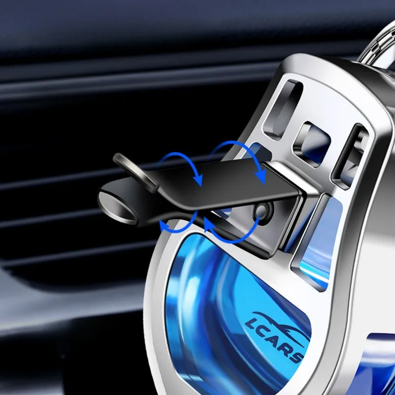 Car Fragrance Air Vents Car with Aromatherapy Essential Oil Rotating Ornaments Car Interior Decorations Gift Choice - view 3