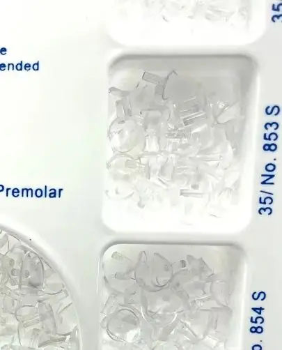 277 قطعة/المجموعة مصفوفة طبيب الأسنان مصفوفات عنق الرحم مركب اللثة لنمط كير شفافة 850S أدوات طبيب الأسنان #1