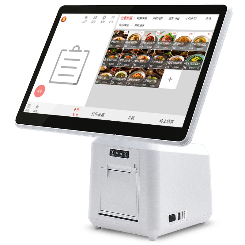 Универсальная кассовая аппаратура, сканирование QR-кода коммерческого общественного питания, взвешивание супермаркетов, универсальная машина кассового аппарата
