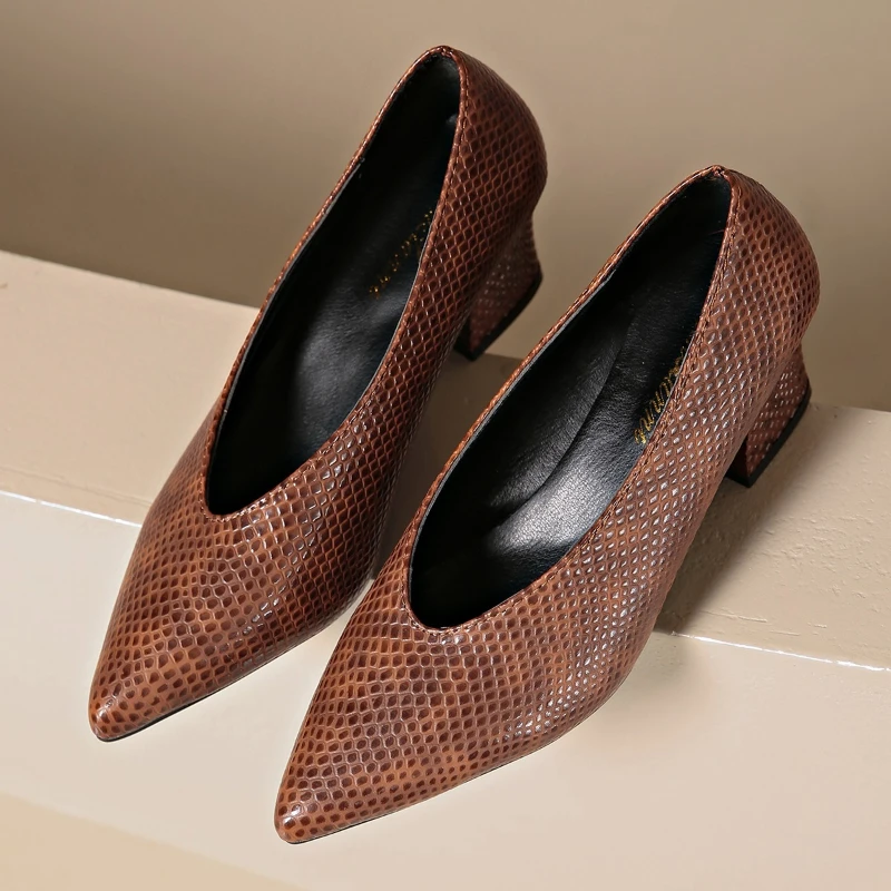 2026 New Shoes for Women High Heels  Block Heel Stylish Fashion Quick Delivery with Discount Chic and Elegant Woman Pumps