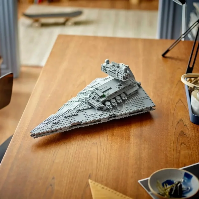 2026 Space Battle Themed Imperial Star Destroyer Building Blocks Star Interstellar Conflict Spaceship Model In Stock Toys Gifts view 6