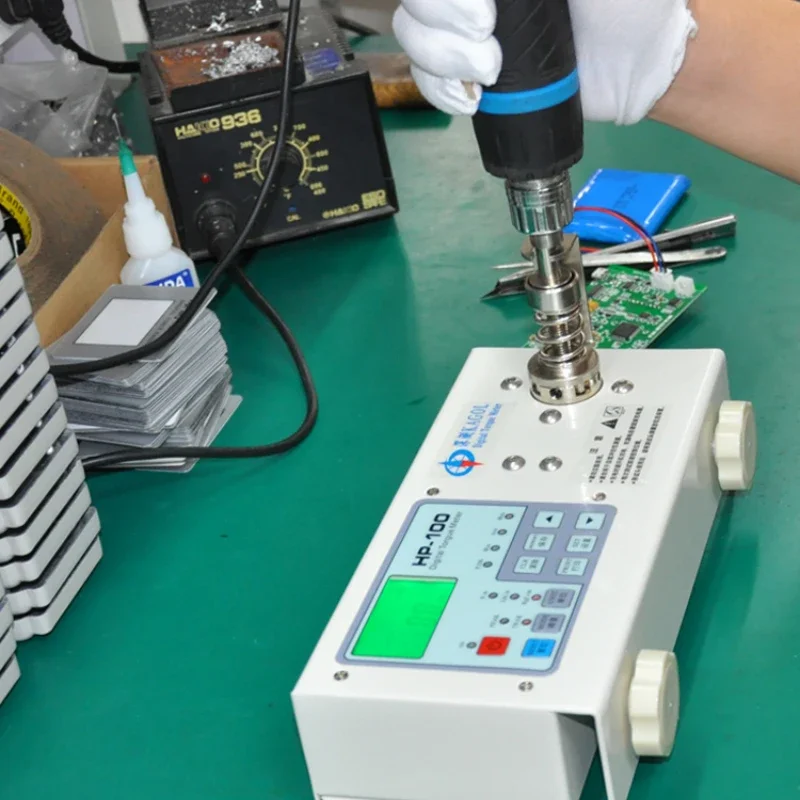 Deep testing electric batch torque tester wind batch torque meter digital display HP-100 bottle cap motor electric drill