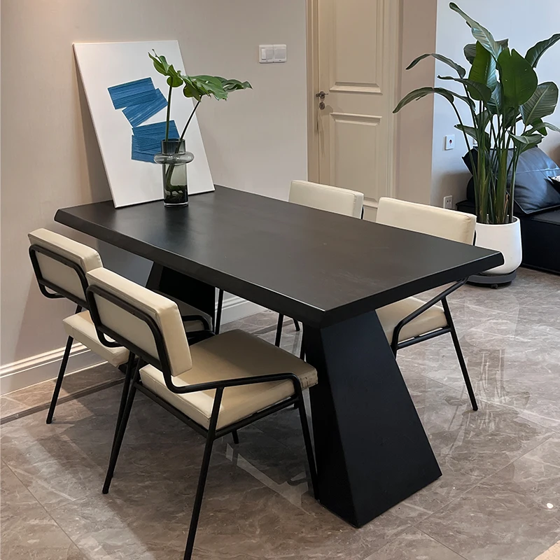 Conference Kitchen Dining Table Wood Chairs Extending Luxury Dining Table Office Writing Designer Mesas De Jantar Home Furniture