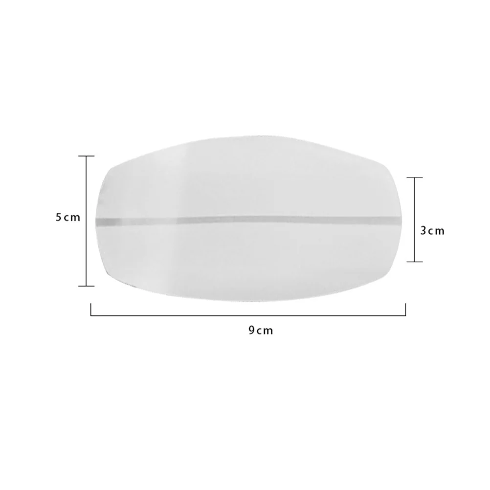 6 قطعة منصات الكتف المضادة للانزلاق سيليكون وسادة غير مرئية للنساء بسط الصدرية محسن ارتداء اليومي اللياقة البدنية تشكيل #6