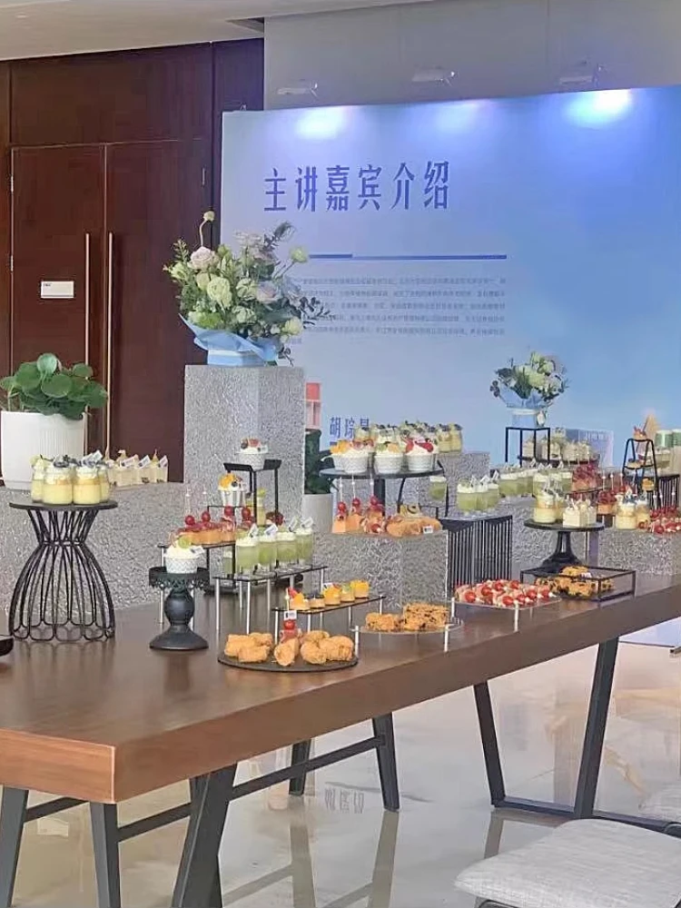 

8-16pcs Cake Bar Dessert Table Buffet Trays, Wedding Favors, Craft Centerpiece, Home Hotel Feast Cake Food Drinks, Fruit Holder