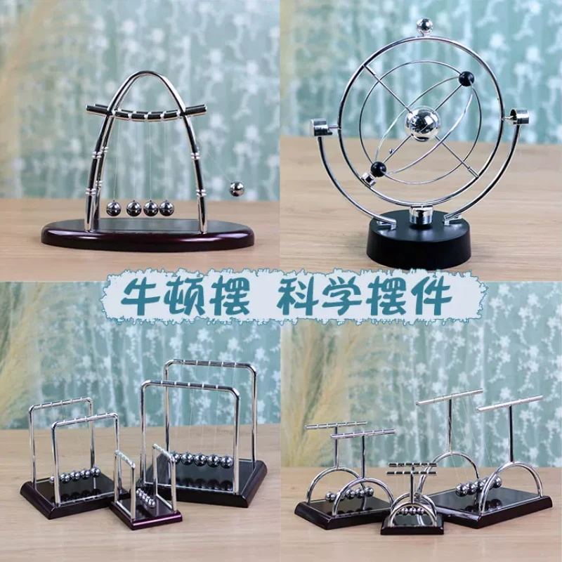 Magnetic Rotating Earth Perpetual Motion Device Electric Chaos Pendulum Science Decor Colorful Galaxy Universe Celestial Swinger