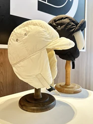 Thickened Flying Hat Style Winter Warm Bicycle Riding Skiing Windproof Ear Protection Helmet Inner Youth Casual Polyester Fiber