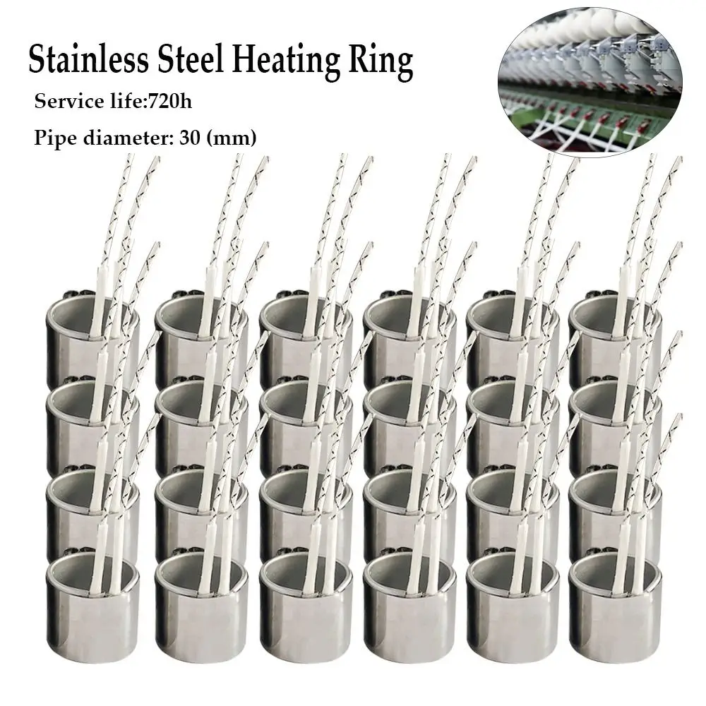 Stainless Steel Heating Wire Heating Coil Ceramic Heating Ring Firing Nozzle Barrel Electric Heating Ring Heating Ring