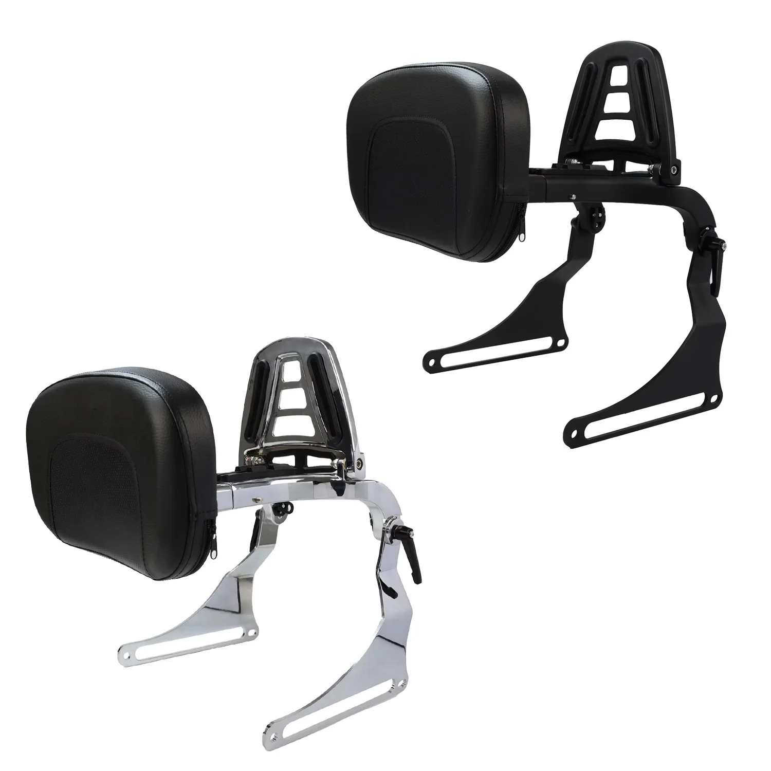 For  Fat Boy Breakout FXBR FLFB FXBRS FLFBS 2018-2025 Multi Purpose Adjustable Motorcycle Backrest Passenger Sissy Bar