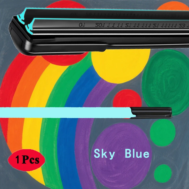 

Sky blue Car Windshield Wiper blades Universal Soft Double layer Rubber Frameless Bracketless 14" 16" 19" 20" 21" 22" 24"26"