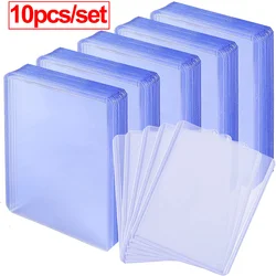 10PCS Standard 35PT Top Loaders Game Card Sleeves Toploaders Card Protector for Baseball Football Sports Game Cards PVC Slot