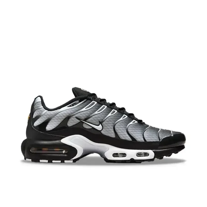 Nike Air Max Plus Black Silver White DM0032-003 Low-top Casual Running Shoes for Men