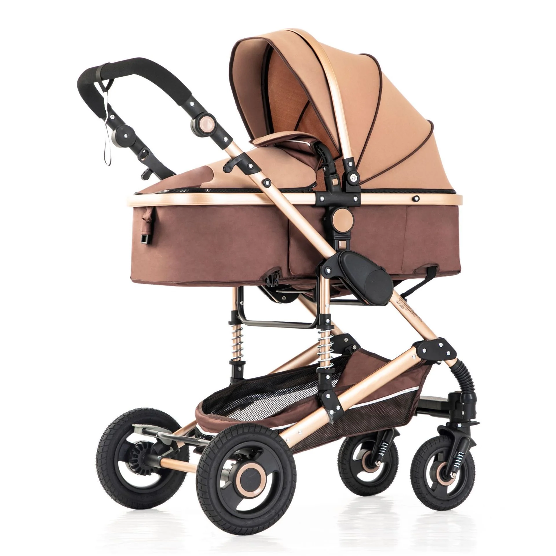 2025 baby stroller 2 in 1, baby carriage,travel Pushchair, portable two way Newborn pram,High Landscape,Folding stroller NEW