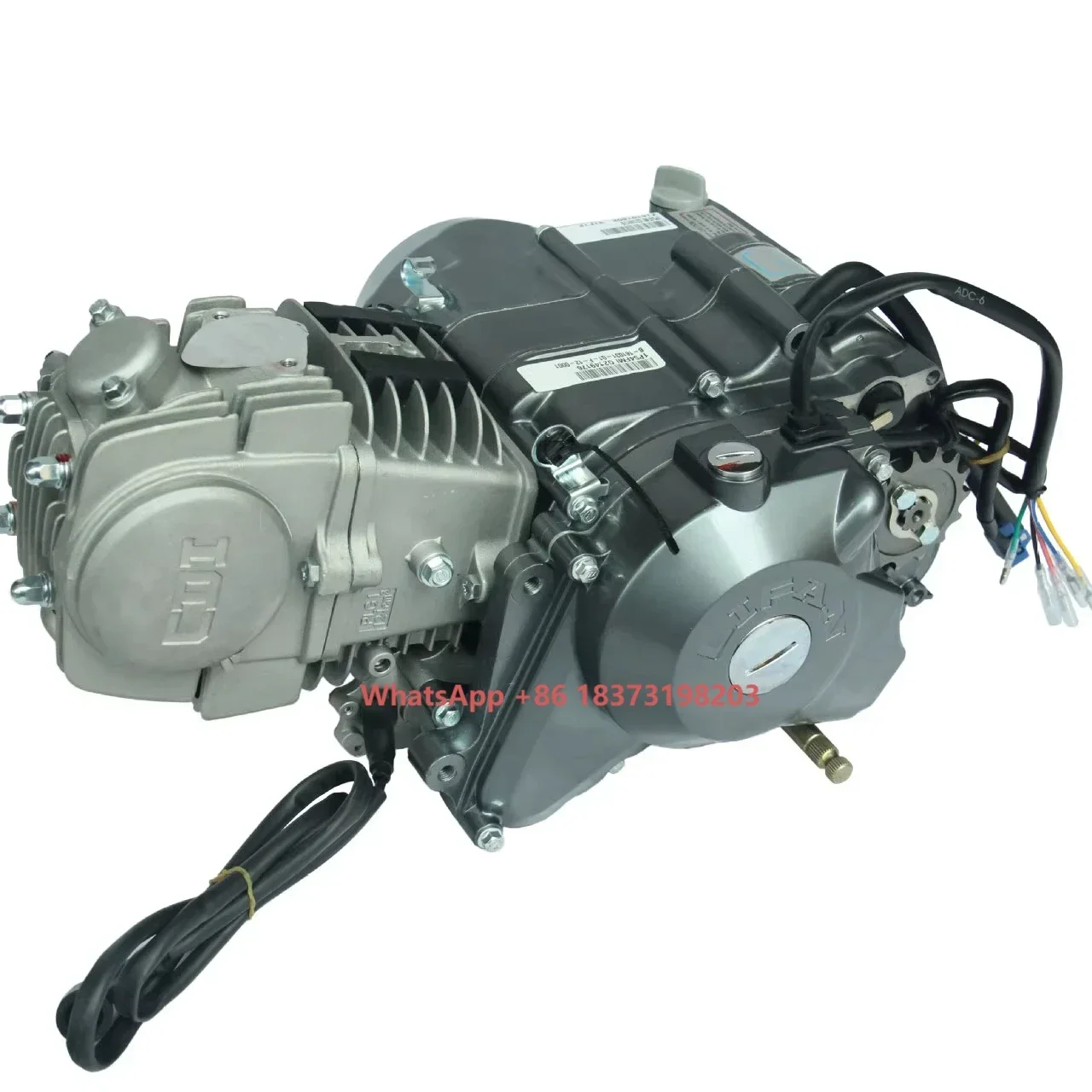

Lifan 125CC New 4 Stroke Motorcycle Engine Assembly Electric Start Kick CDI Ignition 1 Compatible CG125 CG250 CG200 Models