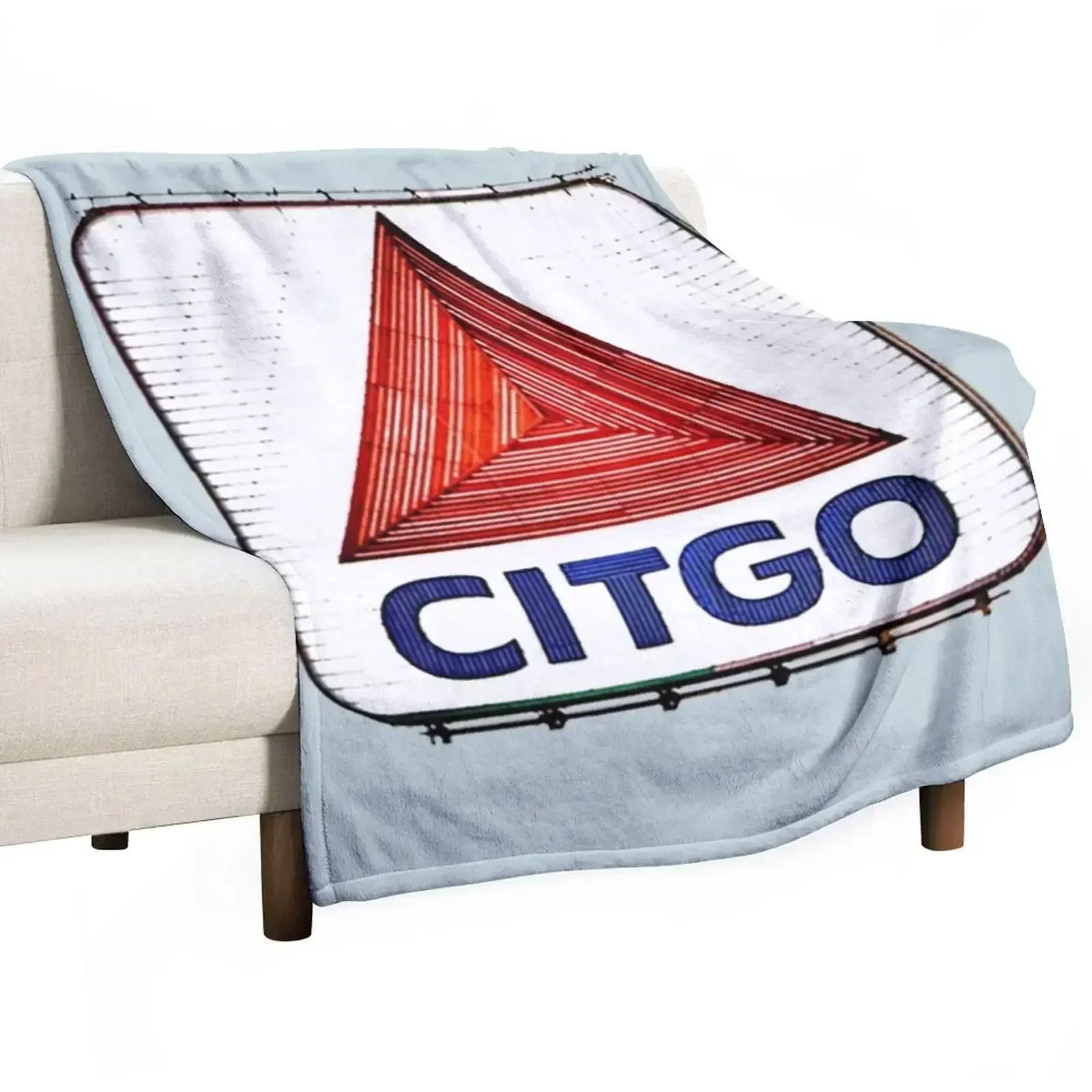 

citgo Throw Blanket Plaid on the sofa Large Blankets