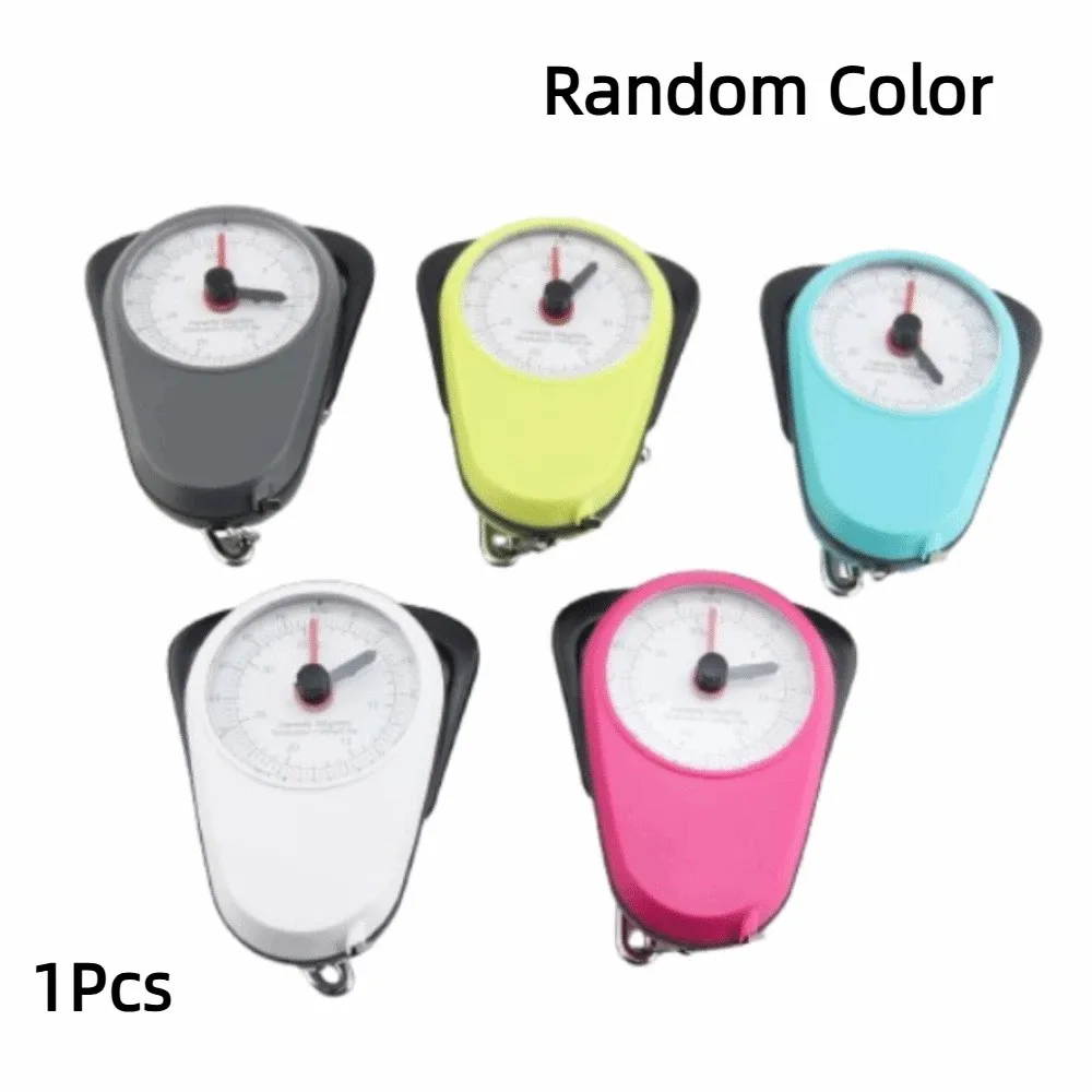 Portable Electronic Luggage Scale with Tape Measure High Precision Luggage Hanging Scale Compact Random Color