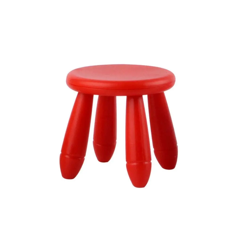 1:12 Scale Dollhouse Stool Gift Doll Accessories Plastic Miniature Furniture Photo Props Scene Model Mini Chair Toy