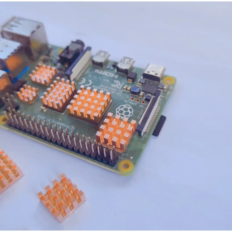 Pure Copper CPU Chip Thermal Conductive Heatsink Small Electronic Cooling Radiator