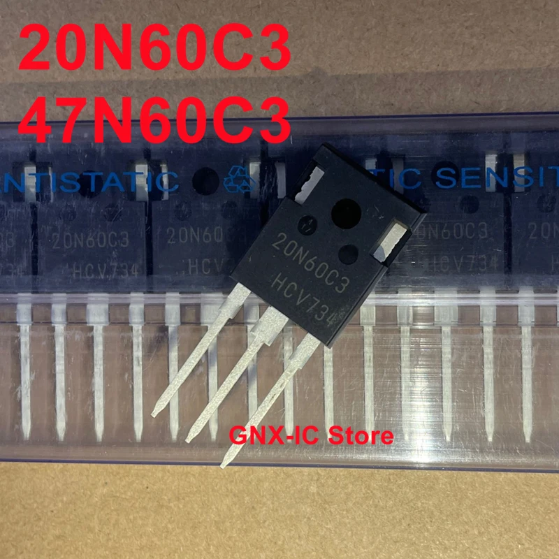 10PCS/Lot Original New SPW20N60C3 20N60C3 SPW47N60C3 47N60C3 TO247 MOSFET 600V 20A 47A