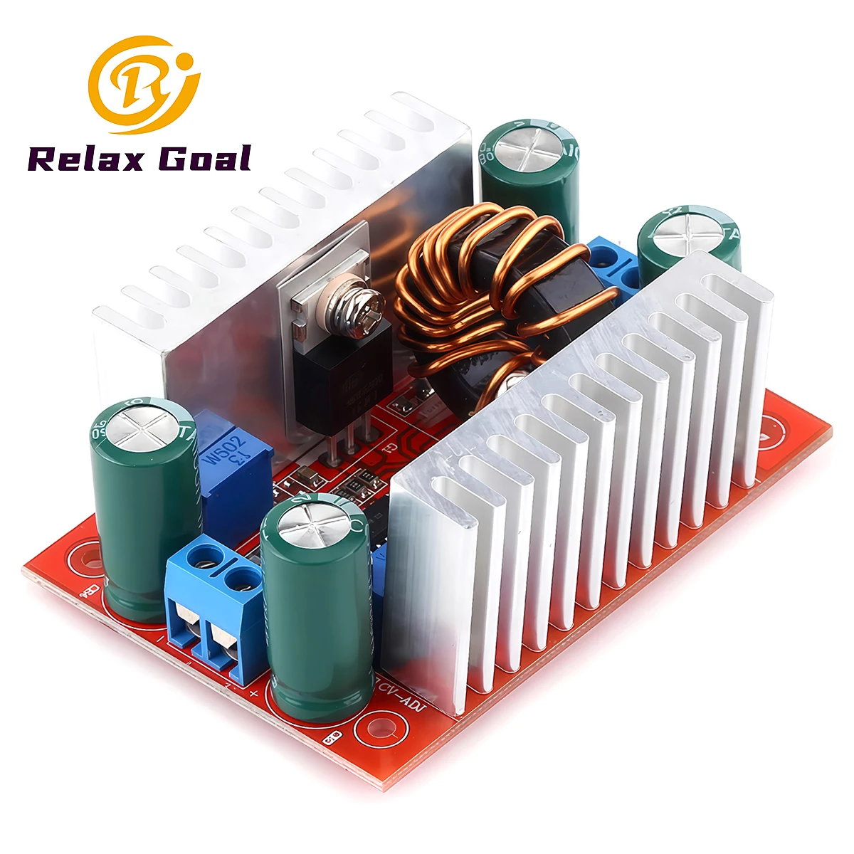 400W 15A Step-up Boost Converter DC-DC Constant Current Power Supply LED Driver 8.5-50V to 10-60V Voltage Charger Step Up Module