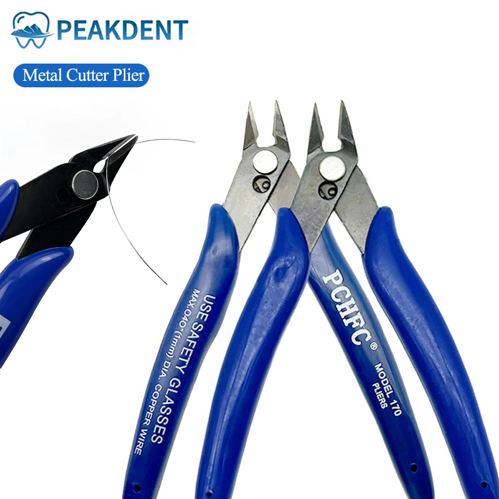 

Orthordontic Wire Cutter Plier Dental Stainless Steel Wire Cutter Metal Side Snips Flush Cutter Plier Convenient Durable Tool