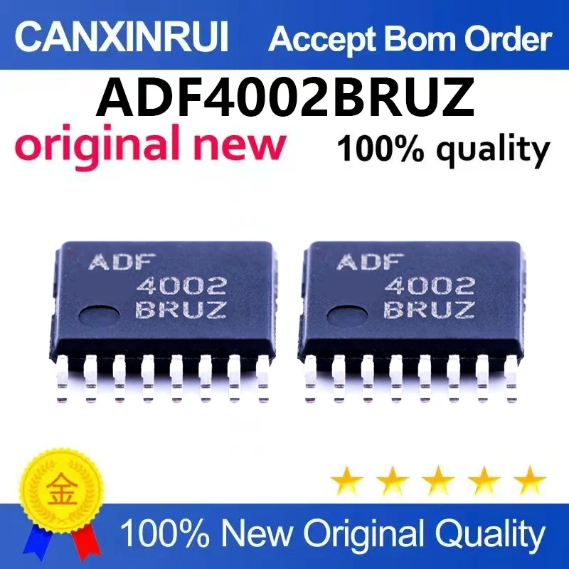 (5pcs-100pcs)Original genuine ADF4002BRUZ package TSSOP-16 integer N-type phase-locked loop frequency synthesizer