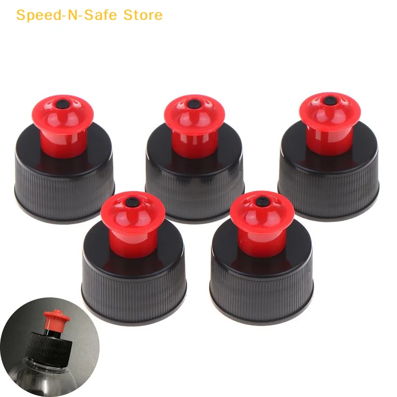 28mm Pull Top Caps Replacement For Car Wax And Tire Shine Bottle Leakproof Portable Solution For Quick Cleaning