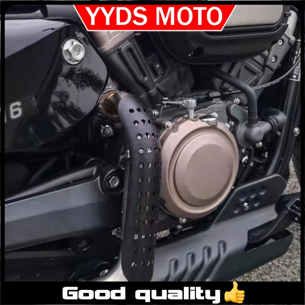 

Suitable for Benda ROCK 300 exhaust pipe heat shield, muffler, and protective shell heat insulation cover Benda ROCK 300