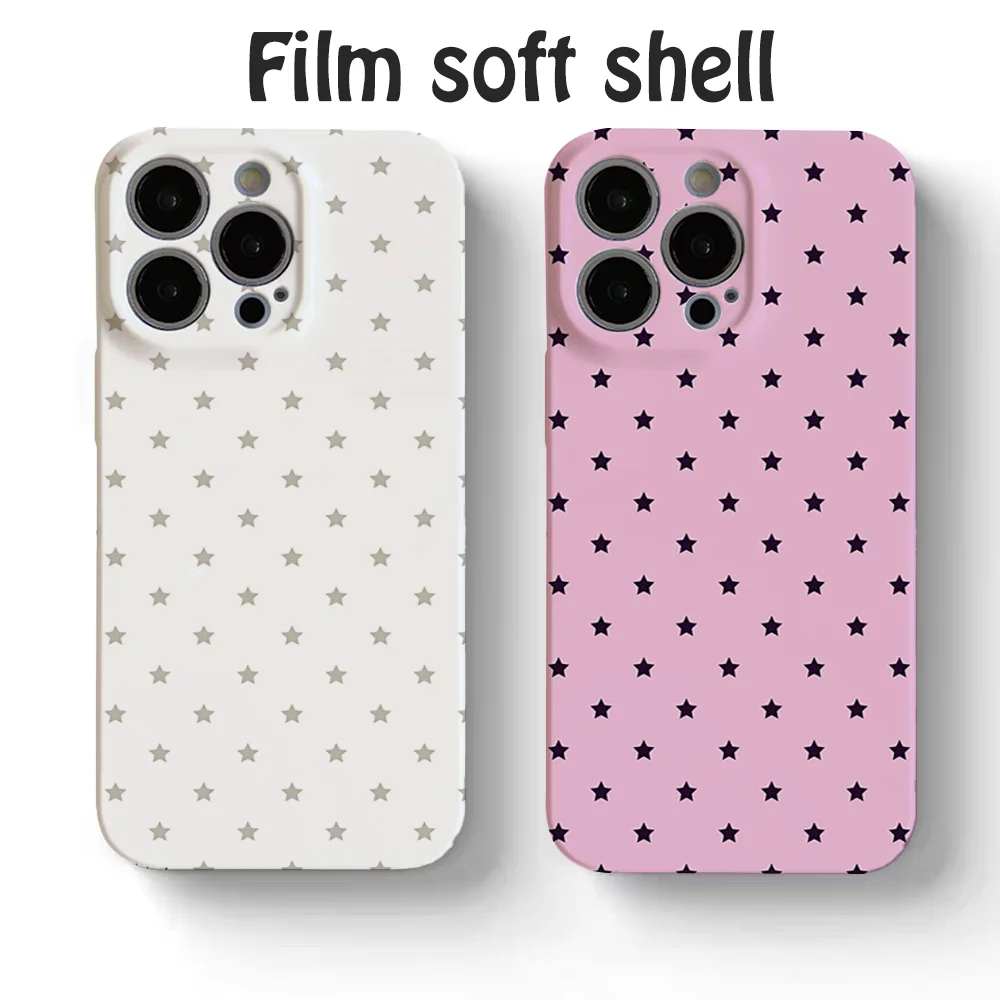 

Чехол для телефона INS Star Fresh and innocent Feilin INS для iPhone 17 16 15 14 13 12 11 Pro Max Plus Жидкий силиконовый мягкий корпус