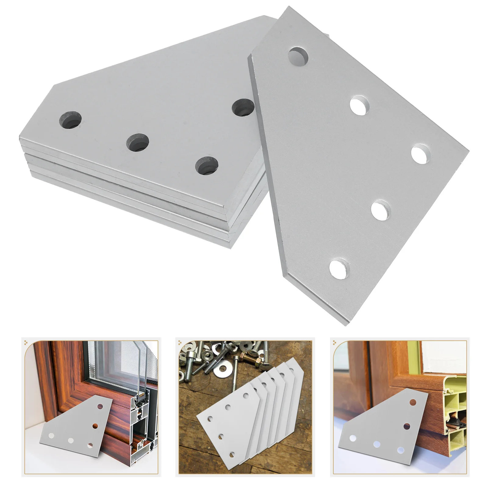 Aluminum Profile Connecting Plate Corner Brace Brackets Joining Accessories Cabinet Braces