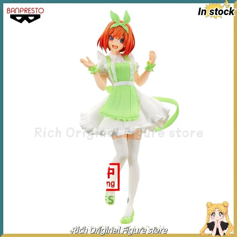 【มีสินค้าในสต็อก】ฟิกเกอร์อนิเมะต้นฉบับจาก BANPRESTO ภาพยนตร์ The Quintessential Quintuplets ตัวละคร นาโกโนะ โยตสึบะ ～พยาบาล～ โมเดลฟิกเกอร์ตกแต่ง