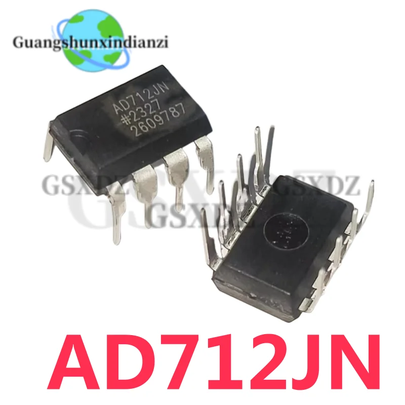 5Pcs/Lot AD712JN DIP8 AD712 DIP AD712JNZ DIP-8 AD712KN AD712KNZ Dual Precision, Low Cost, High Speed BiFET Op Amp IC in Stock