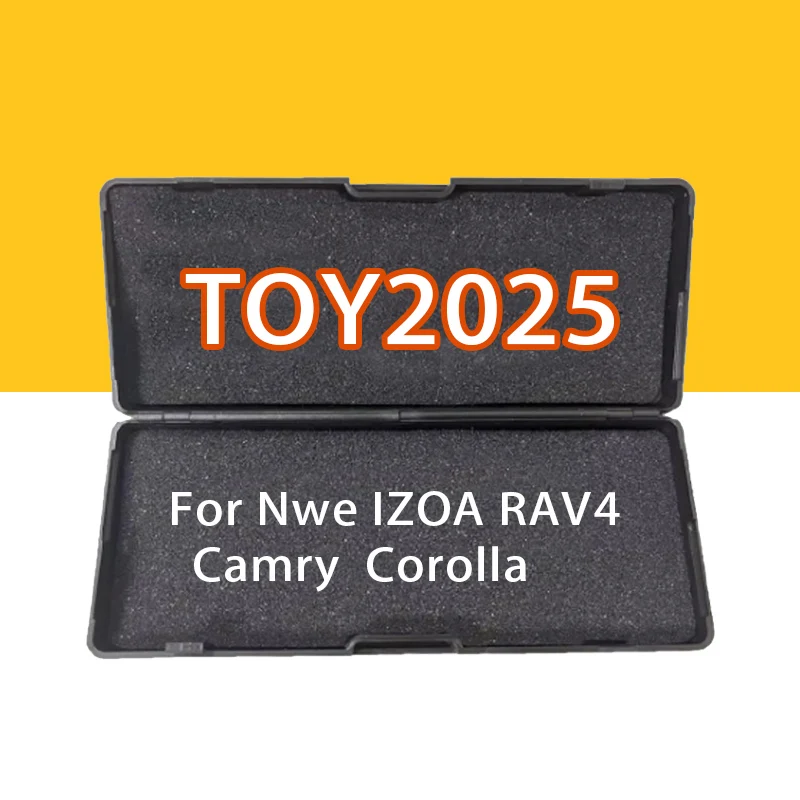 

NEW 2in1 TOY2025 For For Nwe IZOA RAV4 Camry Corolla lishi pick tool locksmiths tool