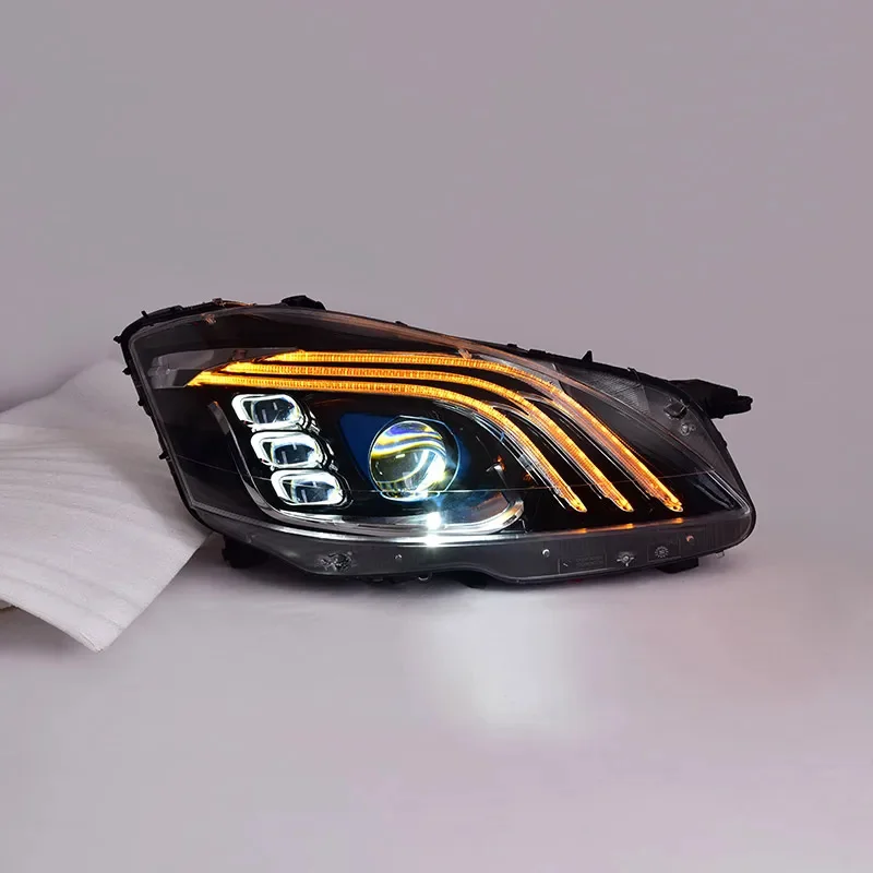 Car Lights for Mercedes-benz S-class W221 LED Headlight 2006-2012  Head Lamp Drl Projector Lens Automotive Accessories