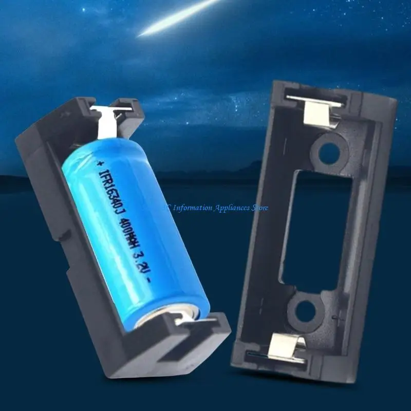  CR123A Battery Case Box 16340 LIR123A Holder Storage with Leads Perfectly For Electronic Instrument Crafts And More - Image 4
