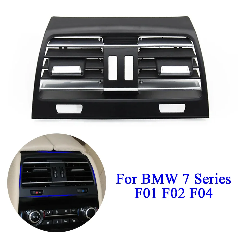 Rear Air Conditioning AC Vent Grille Outlet Cover Panel Replacement For BMW 7 Series F01 F02 730 735 740 2010-2017 64229118249