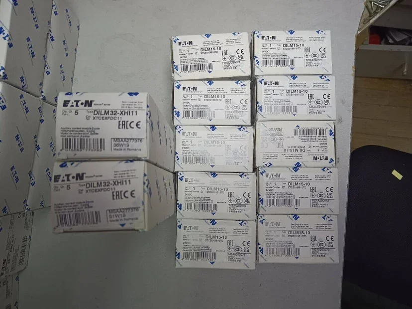 

2025.5 New Original Imported Eaton Admiralty & Muller DC Contactor EATON DILM15-10 24VDC In Stock