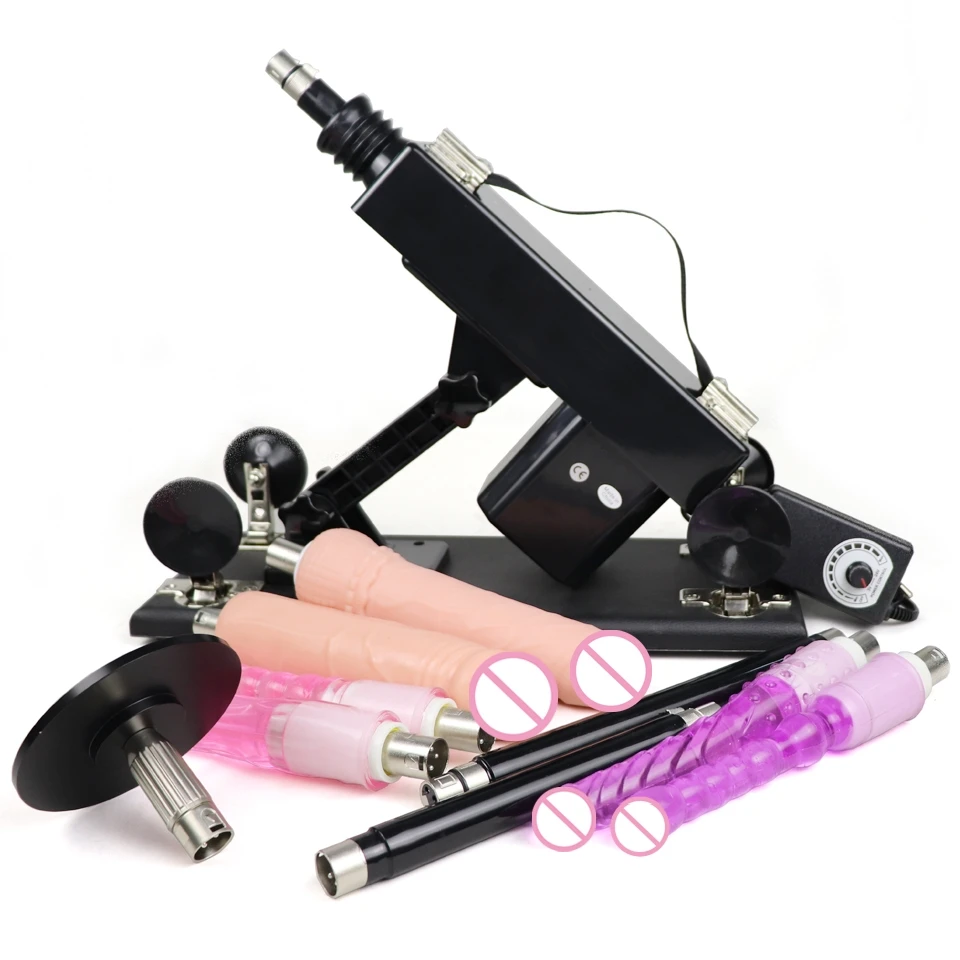 Fredorch Sex Machine for Women Automatic Men Hand Free Masturbation Machine With 3XLR Dildo Attachment Telescopic Love machine