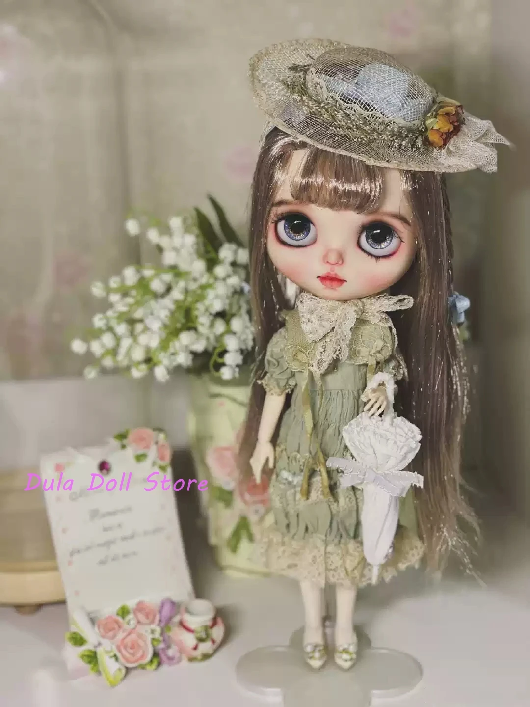 Dula Doll Clothes Dress Princess dress Blythe ob24 ob22 Azone Licca ICY JerryB 1/6 Bjd Doll