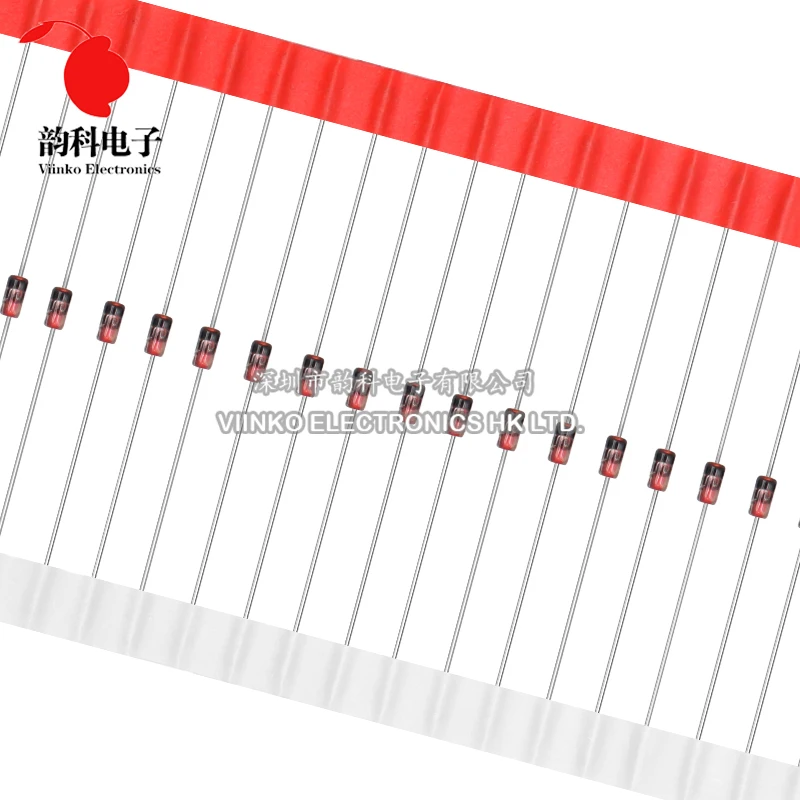 Diodes de commutation à haute vitesse, 1N4148 DO-35 IN4148, 100 pièces, nouveau