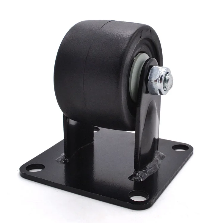 SK6-T75105P industrial heavy-duty casters 3-inch silent directional wheel cart wheels wheel wheels